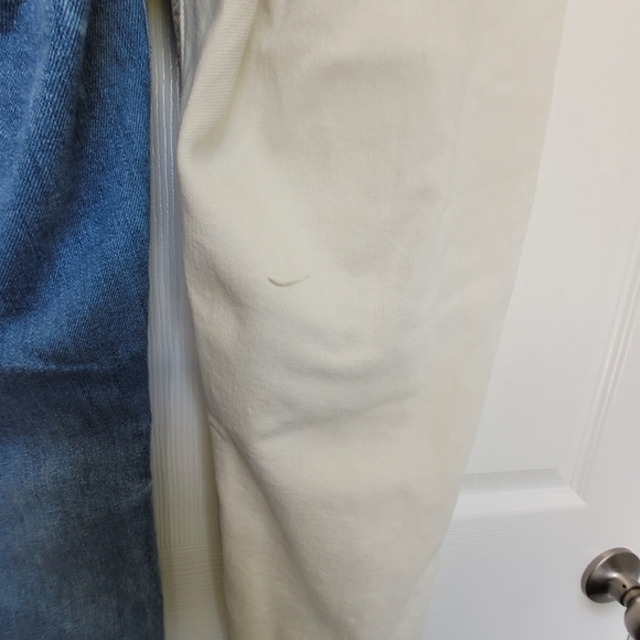 Old Navy 90s The Power Jean Perfect‎ Straight Ankle Bleached Leg Women's Size 8 - Picture 14 of 15